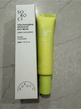 Soroci vita-tangerine spotlight eye cream 30ml/1.01fl oz NIB